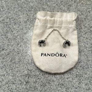 Pandora silver clasp chain